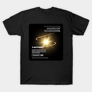 Hand of Radiance Modern Dnd Dungeons and Dragons 5e T-Shirt